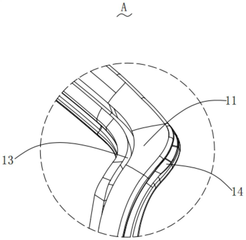 Chair frame, chair back and chair