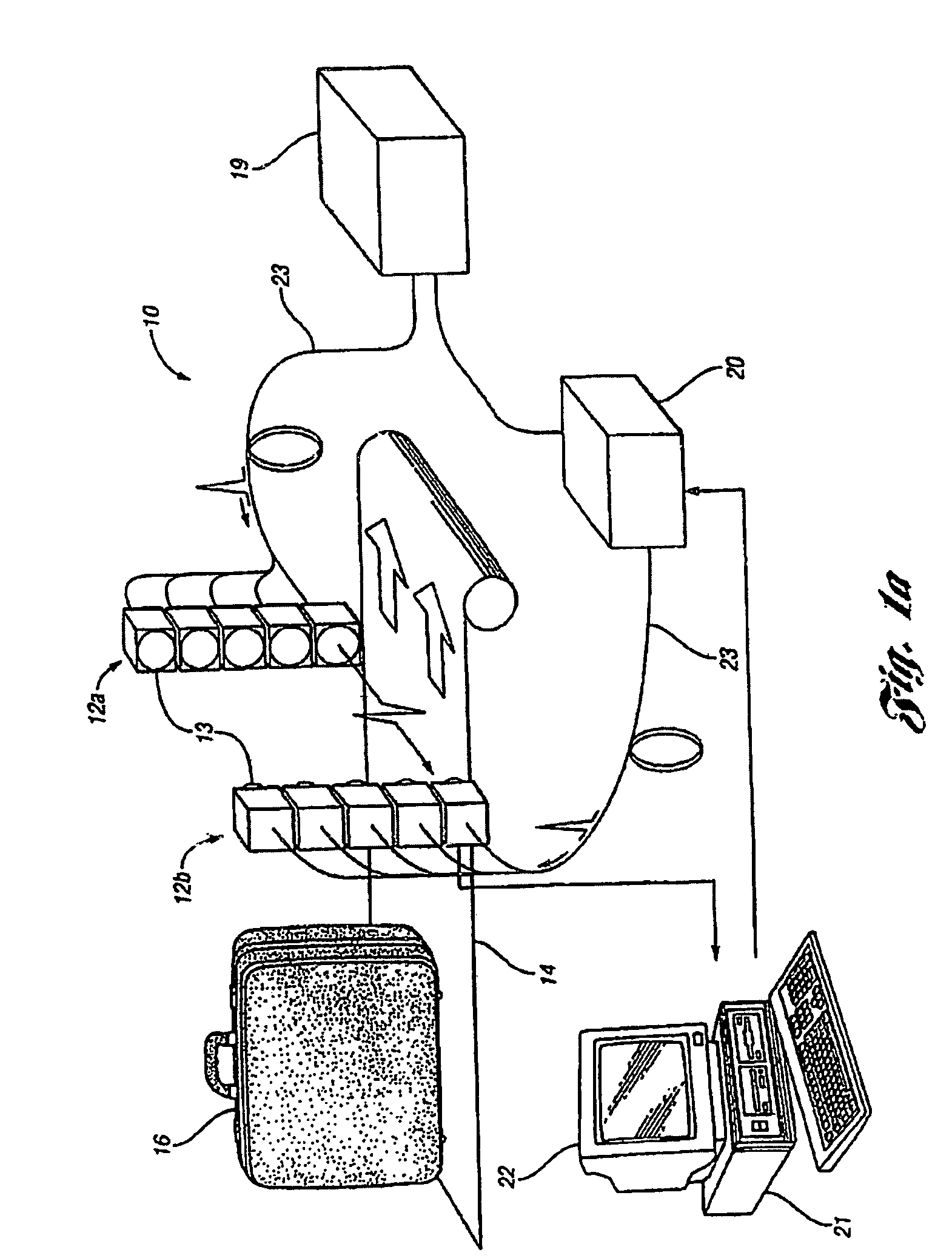 Terahertz imaging system for examining articles