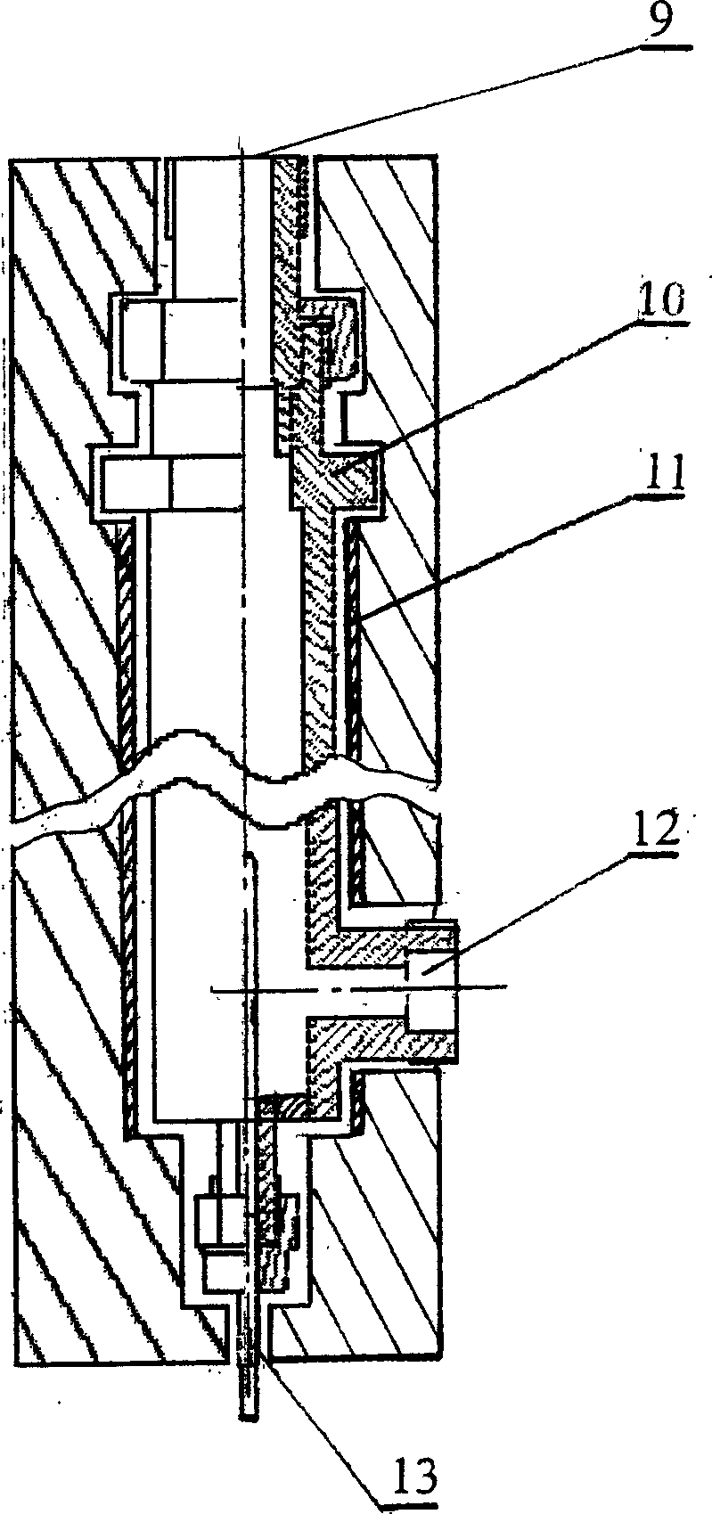 Simulated thermal-insulating reaction experimental method in laboratory