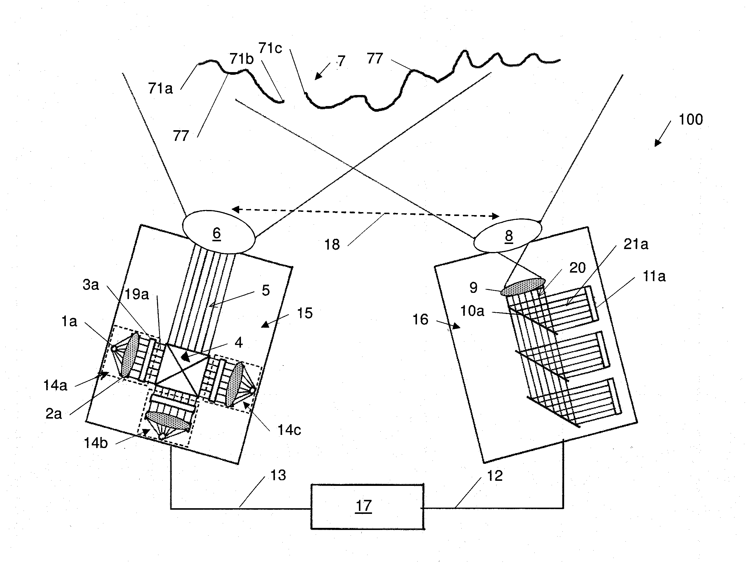 System and method for non-contact measurement of 3D geometry