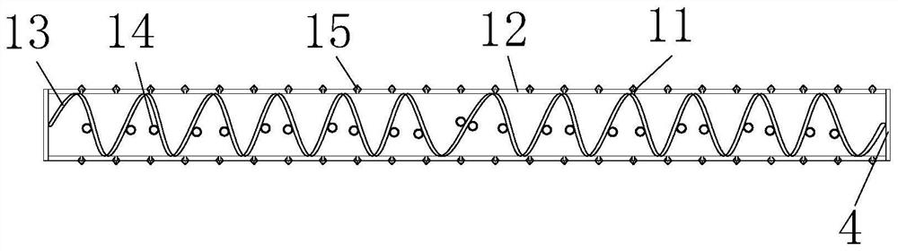 Self-adaptive negative suction type sole mud scraping grid based on miners