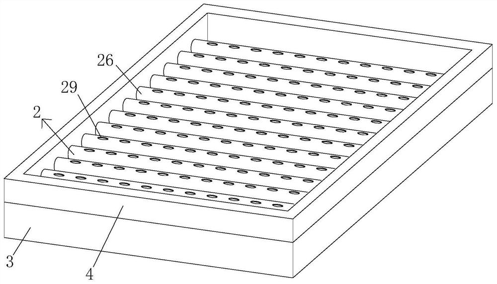 Self-adaptive negative suction type sole mud scraping grid based on miners