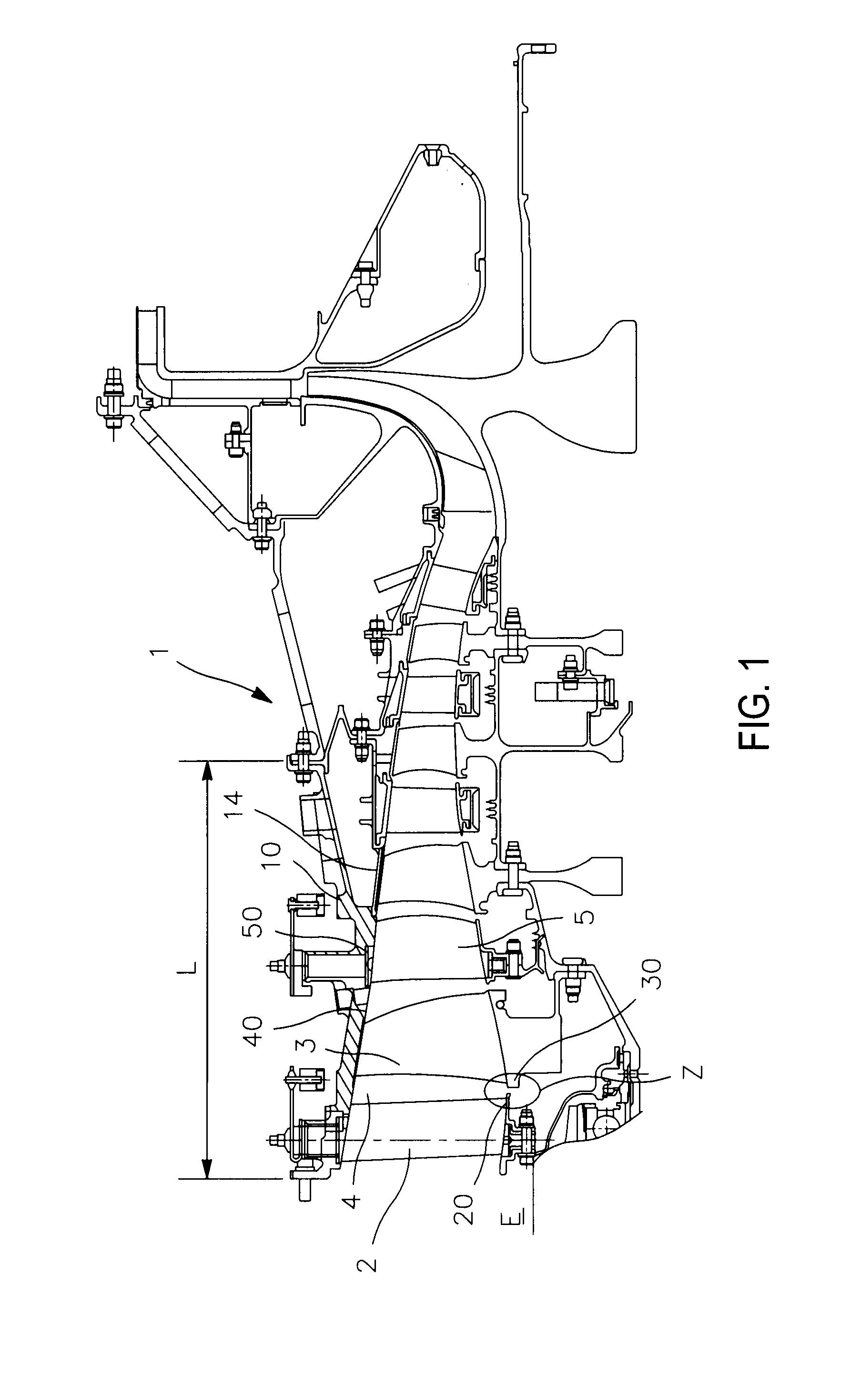 Compressor housing resistant to titanium fire, high-pressure compressor including such a housing and aircraft engine fitted with such a compressor