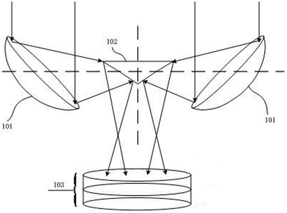 Transmitting antenna system of space solar power station