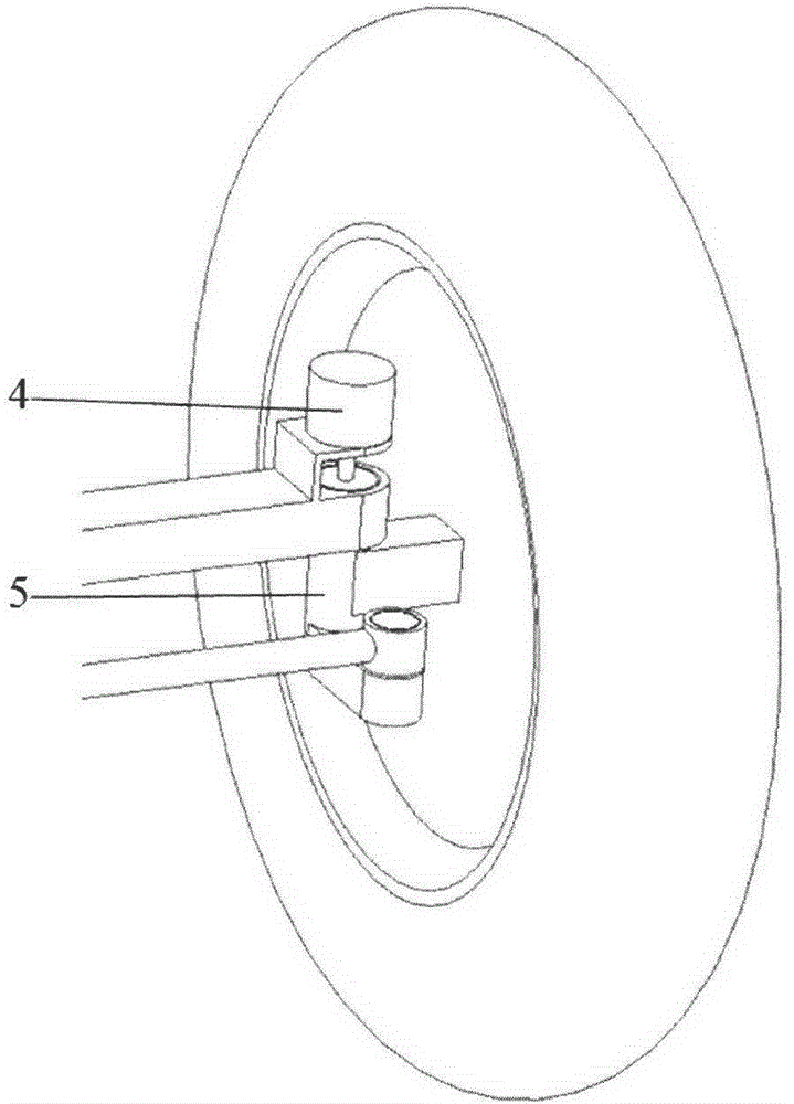 Independent-following vehicle course control device and control method