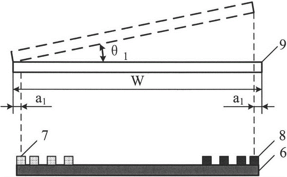 Independent-following vehicle course control device and control method