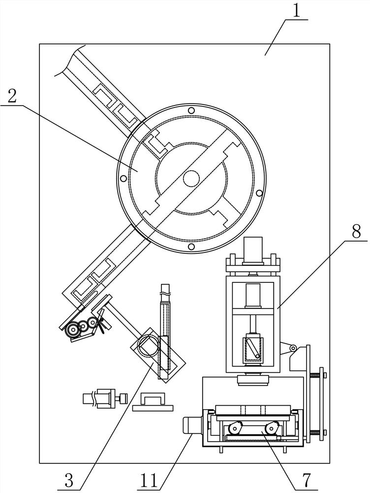 Working method of workpiece conveying and assembling equipment