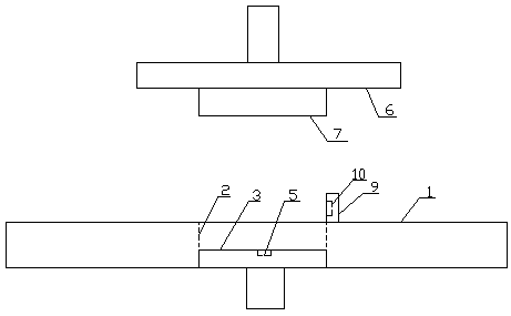 Plastic foam detection device