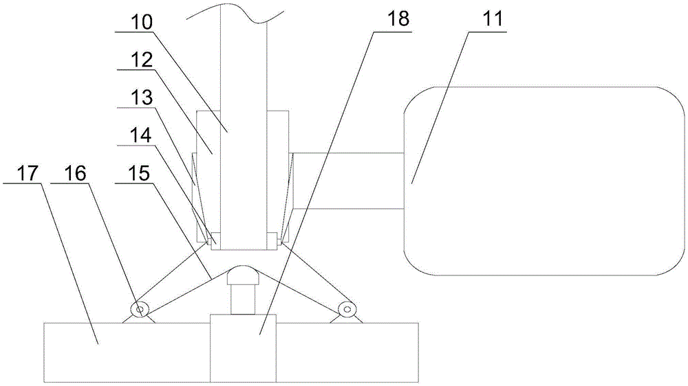 Air treatment system for machine room of hydropower station