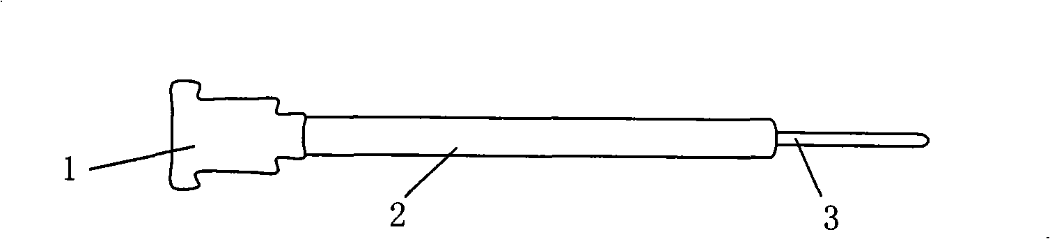 Retina central artery probe