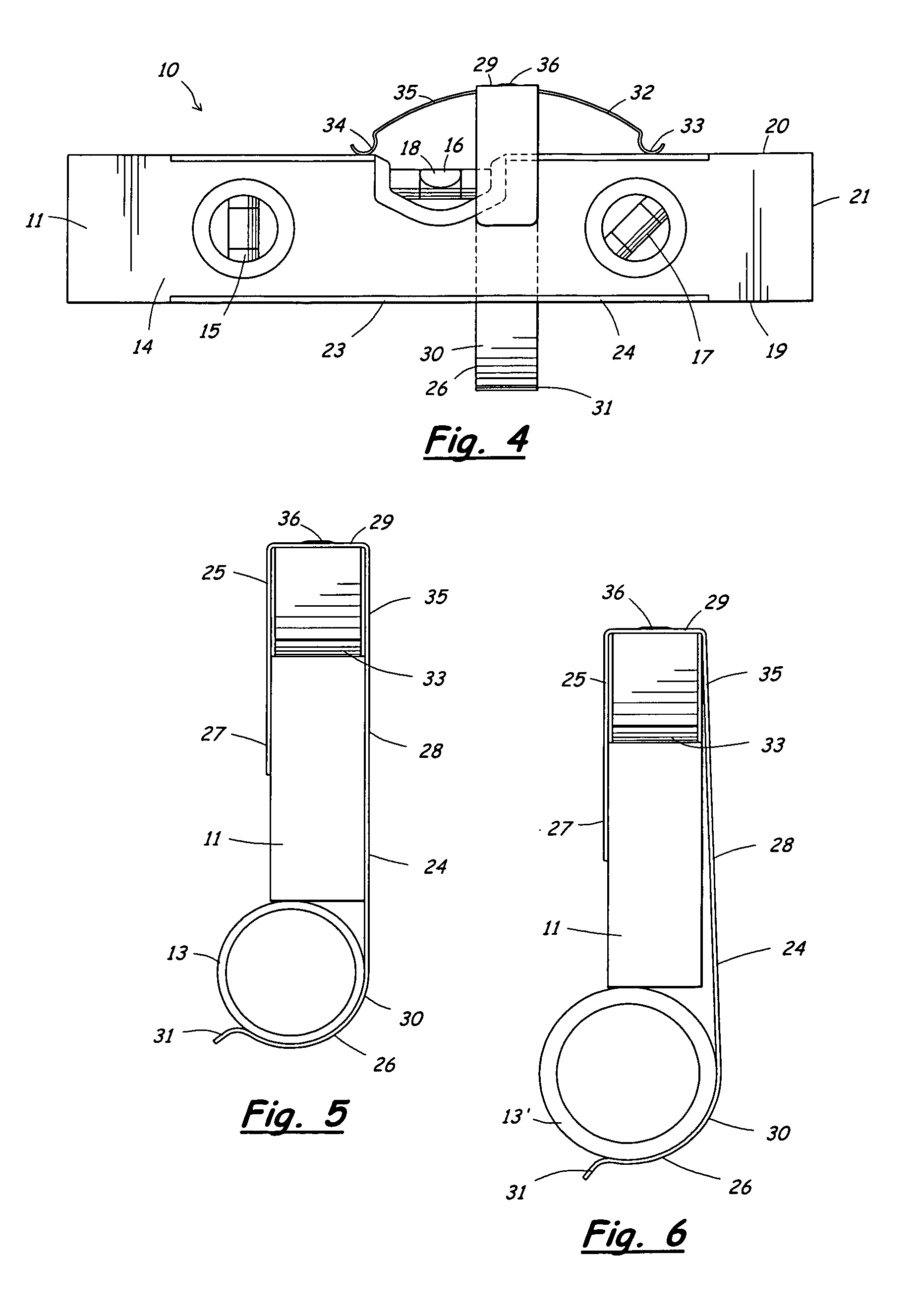 Hands-free level indicating device