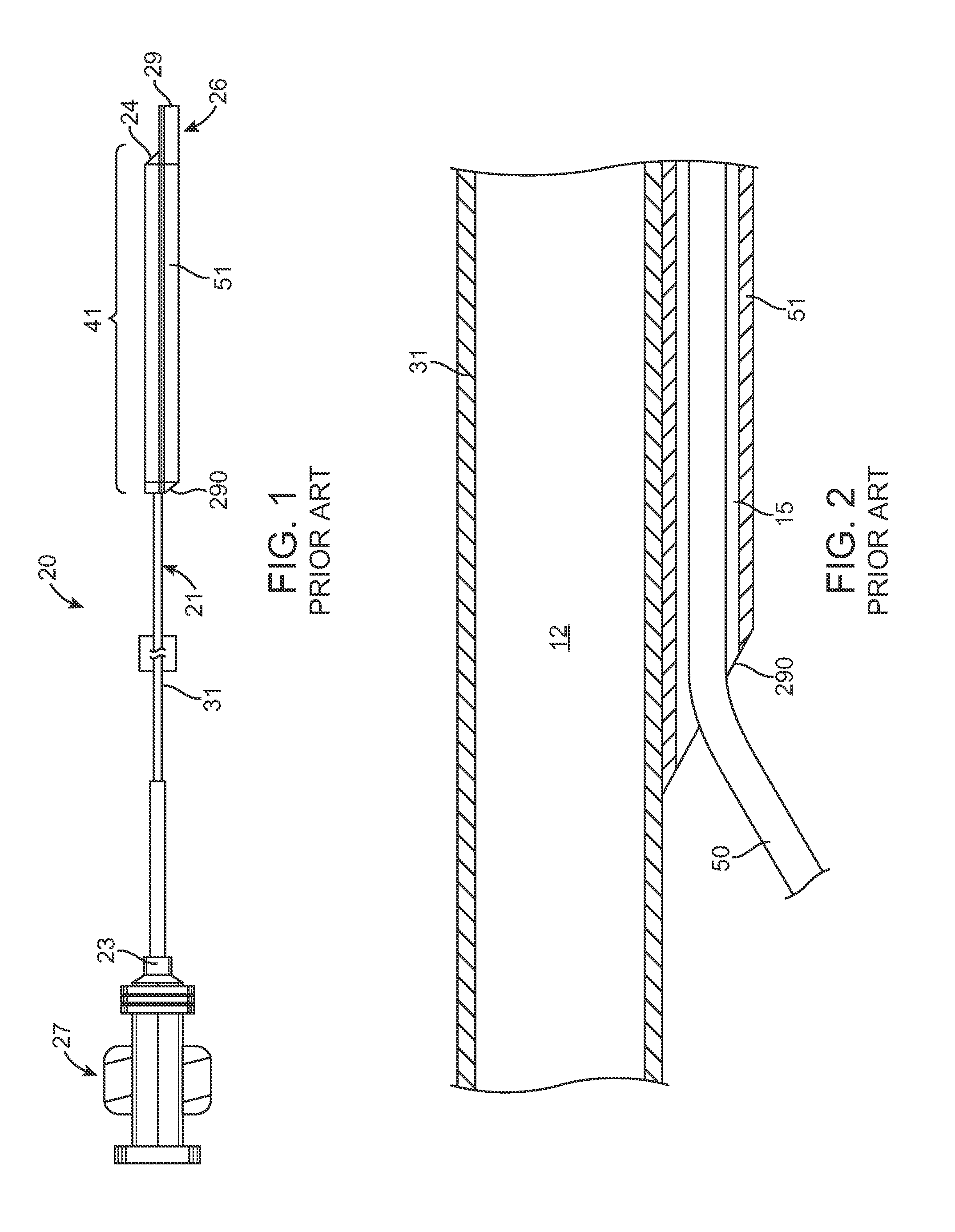 Rapid exchange catheter with tear resistant guidewire shaft