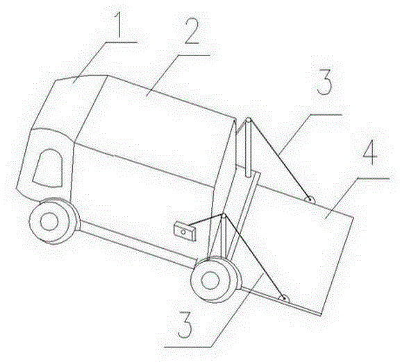 Method for prolonging running mileage of pure electric taxi