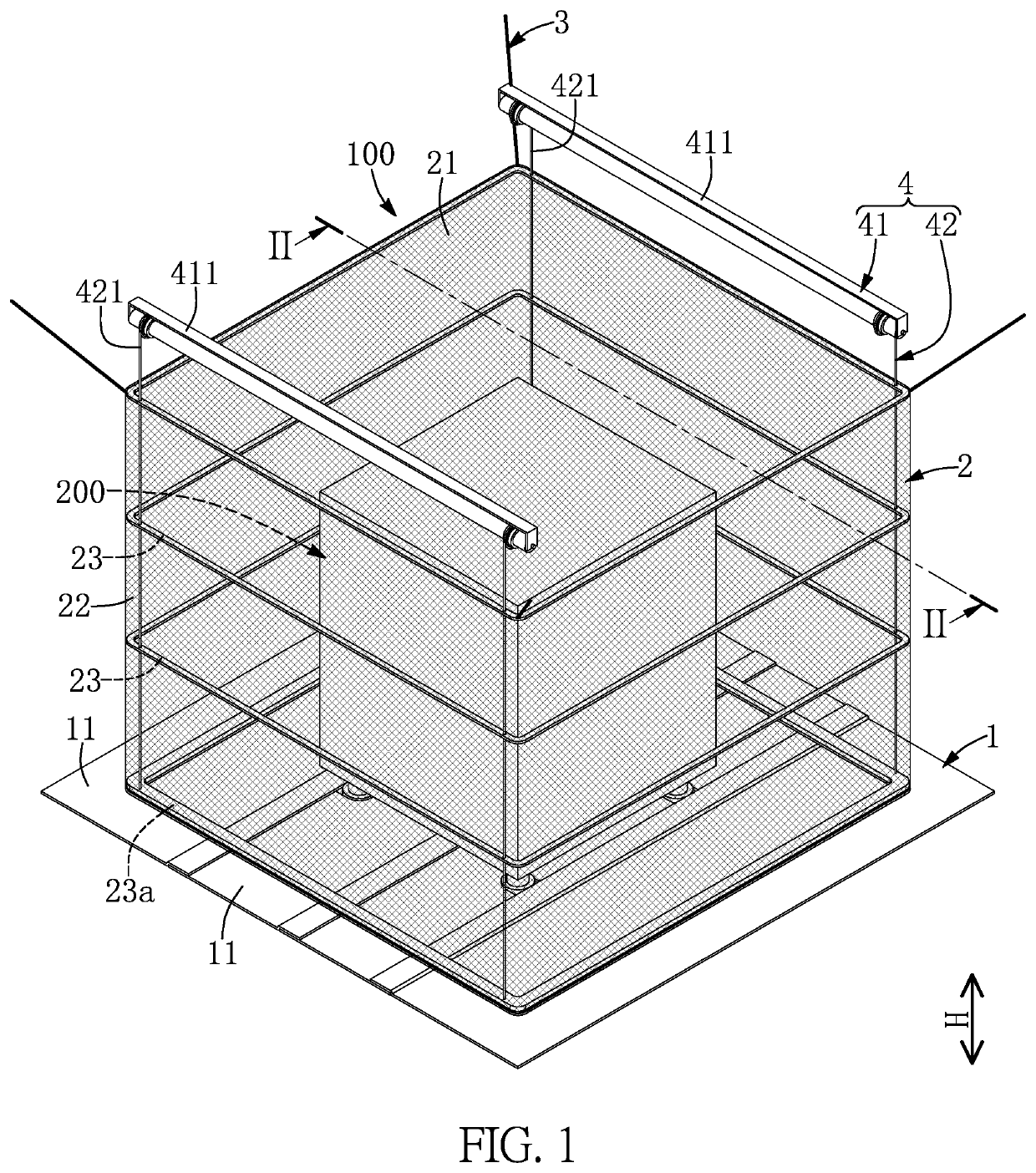 External electromagnetic shielding device