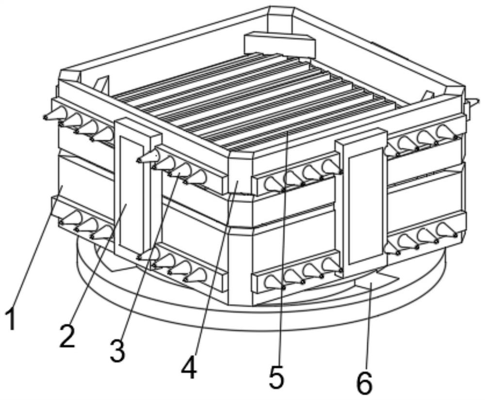 Foundation pit supporting system