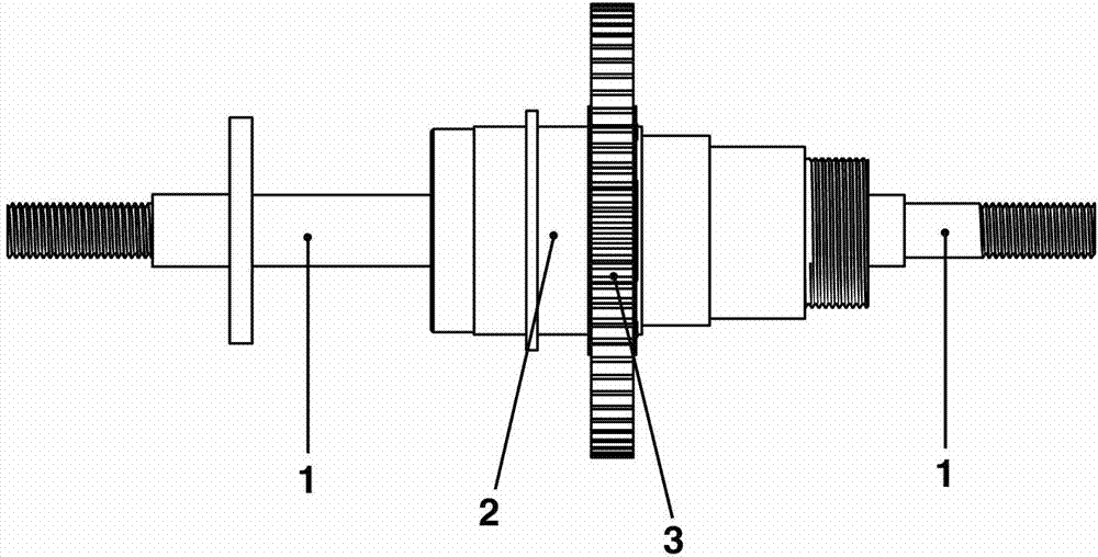 Two-way controllable ratchet clutch transmission device