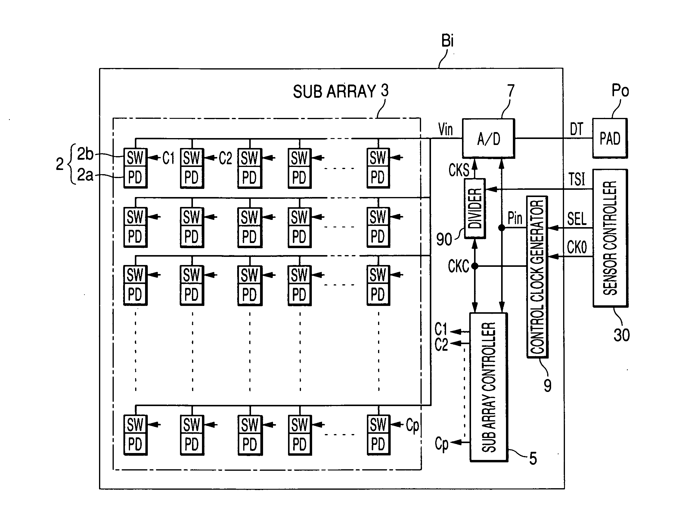 Image sensor and control method of the image sensor