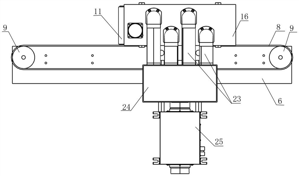 Mushroom bag automatic trepanning device