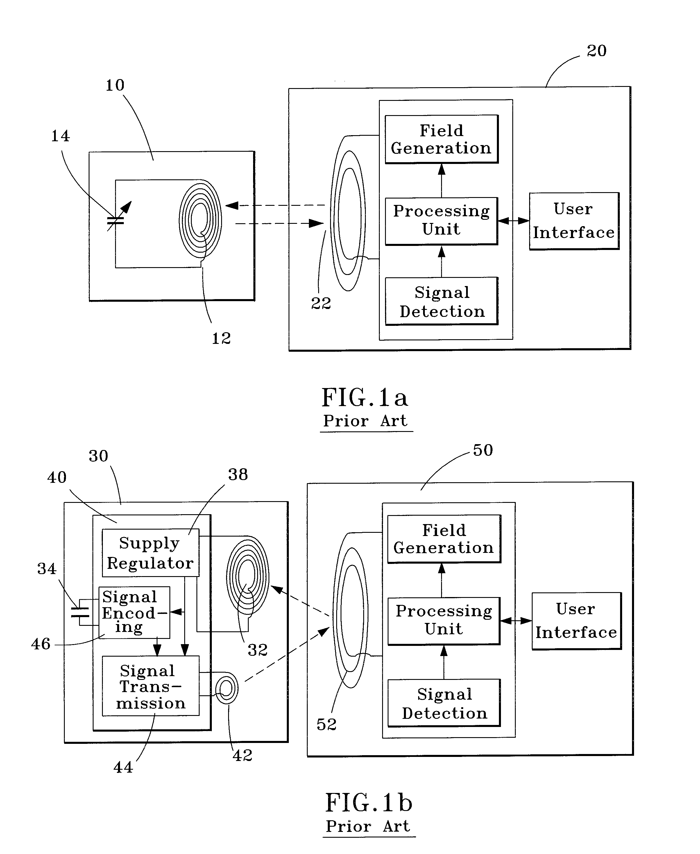 Monitoring system having implantable inductive sensor