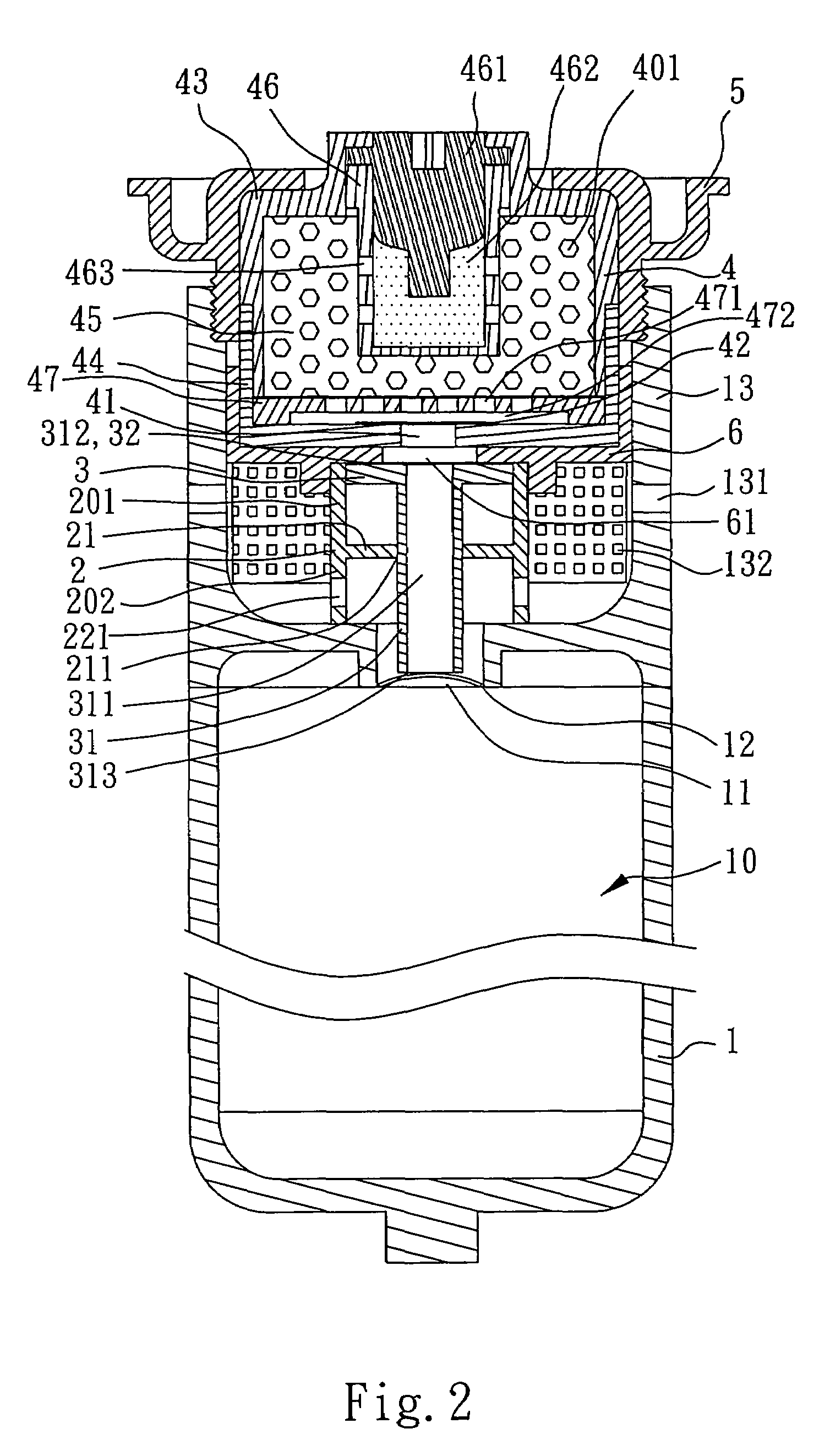 Hybrid gas inflator