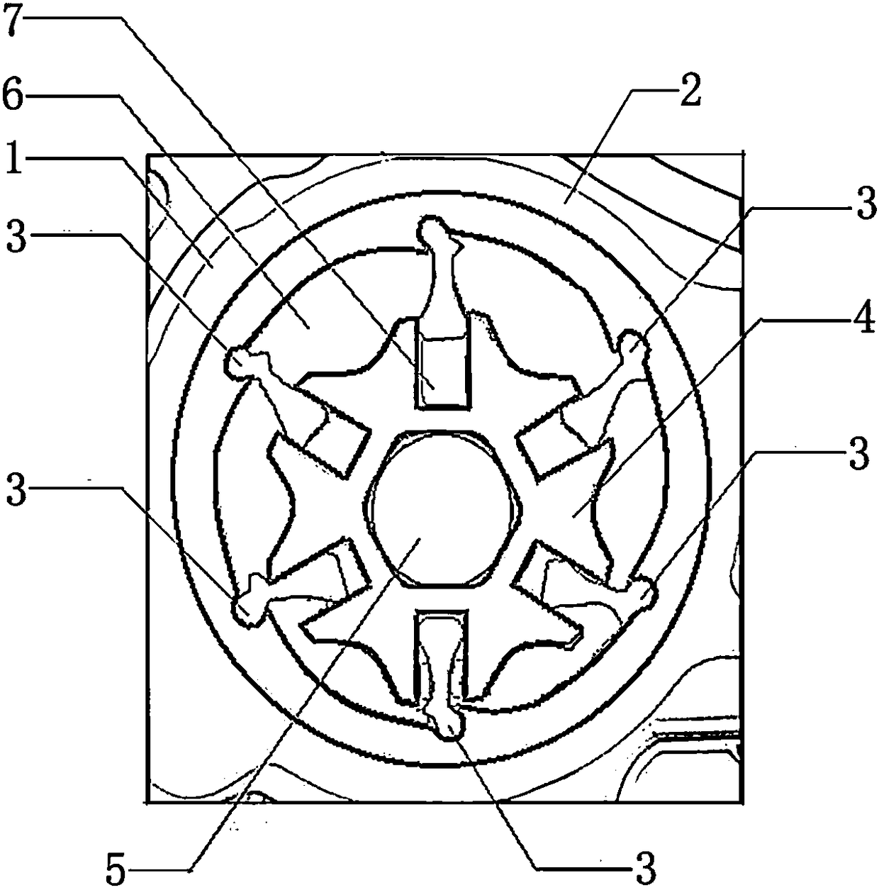 A Multifunctional Swing Blade Type Multi-pressure Output Rotary Mechanical Mechanism