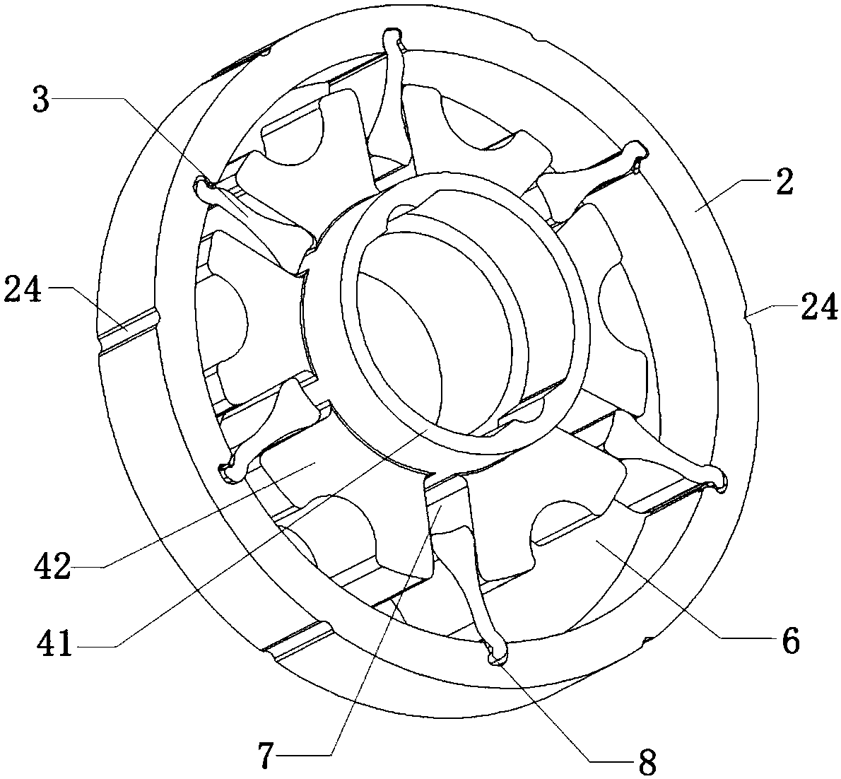 A Multifunctional Swing Blade Type Multi-pressure Output Rotary Mechanical Mechanism