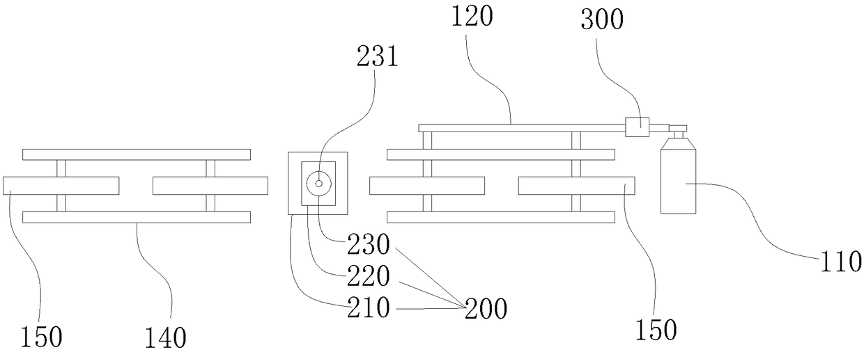 Large diameter pipe jacking drag reduction mud hole drilling device and its construction method