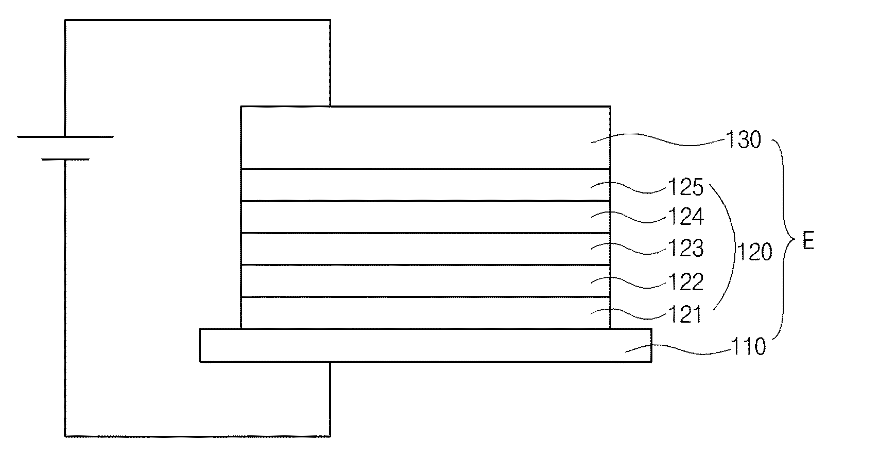 Space-through charge transfer compound, and organic light emitting diode and display device using the same