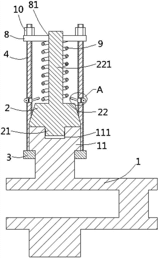 Oil seal pressing mechanism for vehicle crankshaft