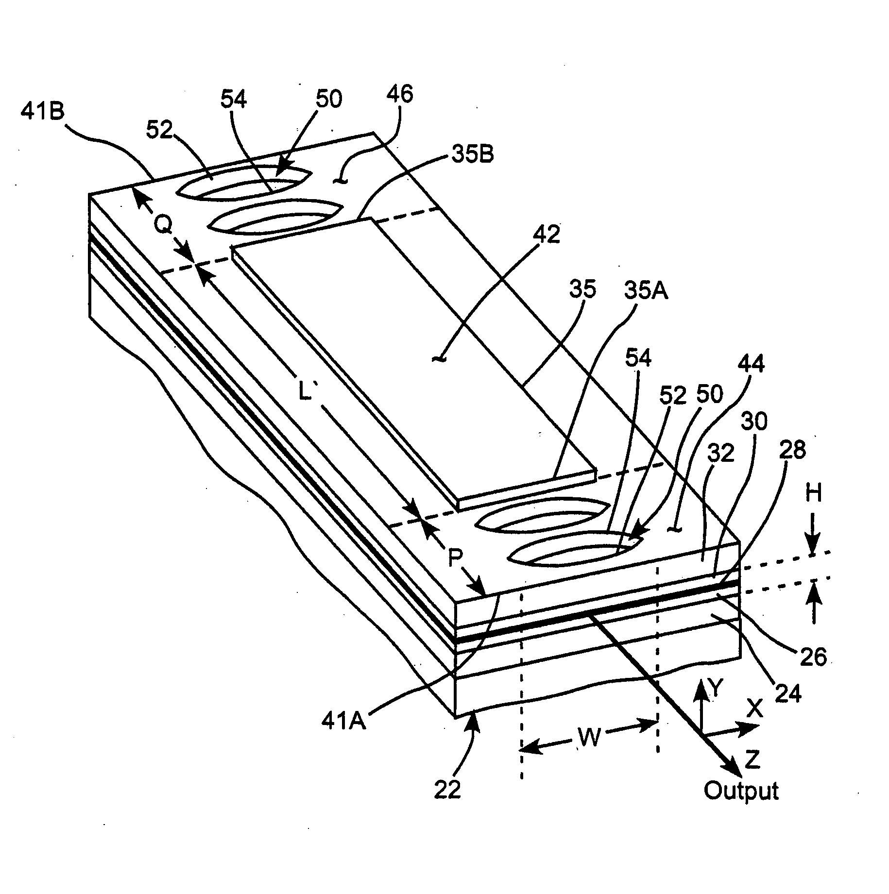 Wide-stripe single-mode diode-laser