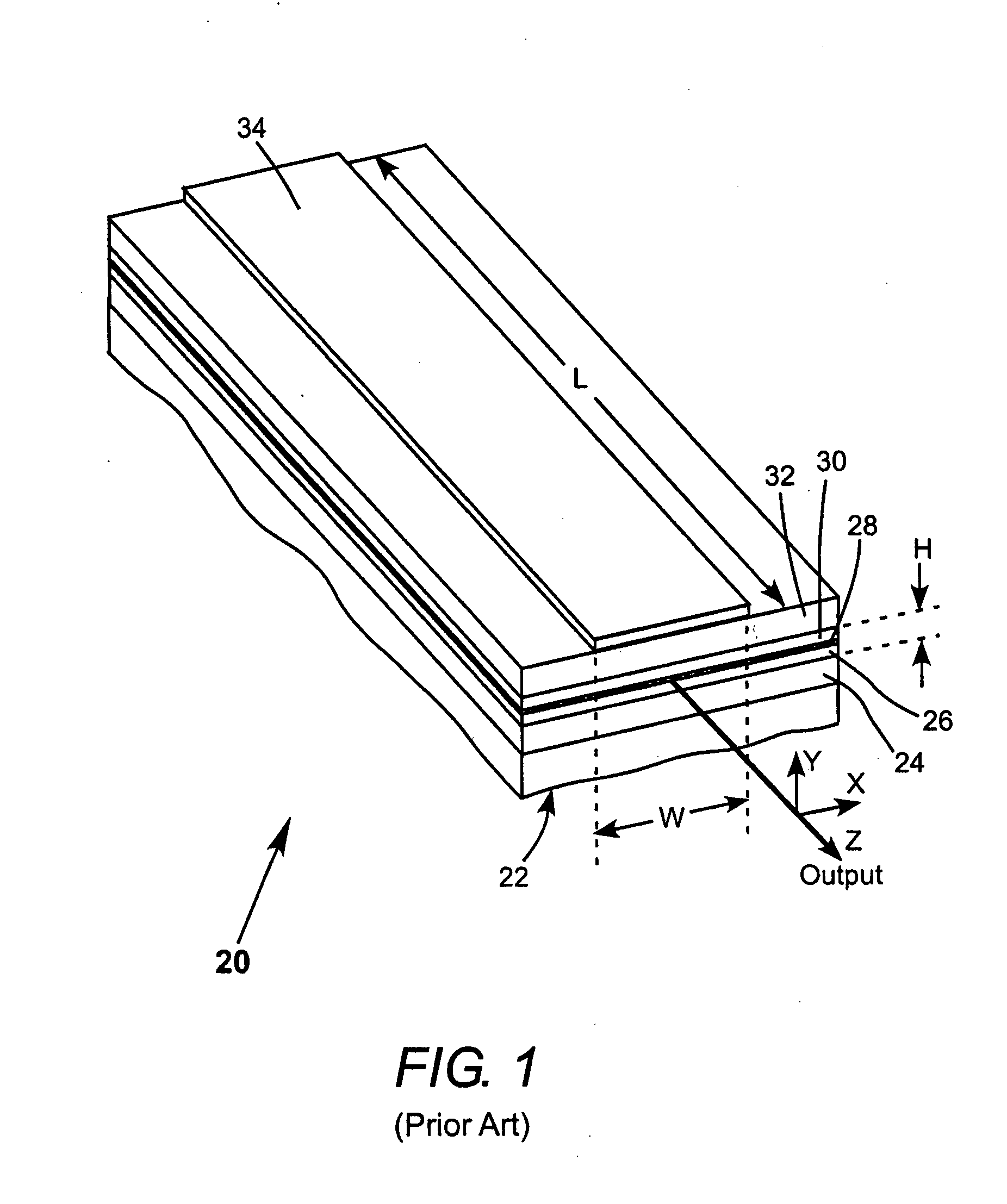 Wide-stripe single-mode diode-laser