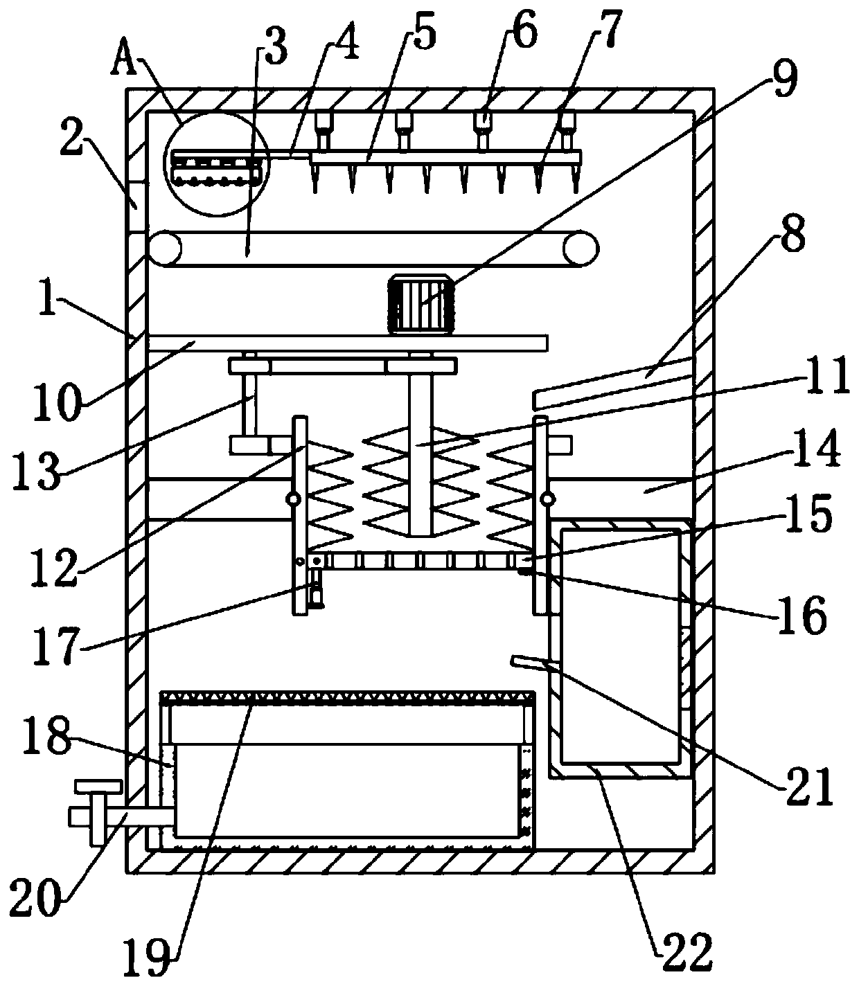 Agricultural sugarcane juicer