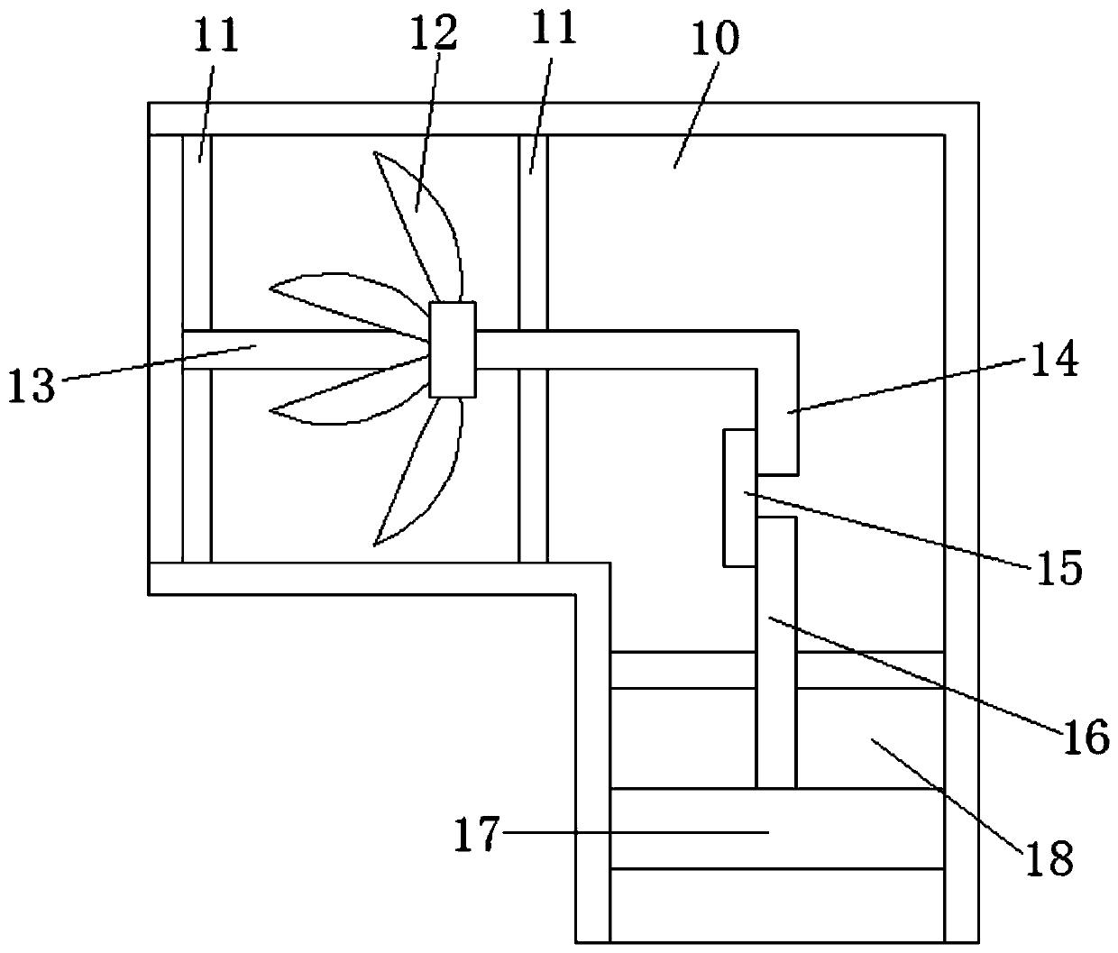 Air duct device and air treatment equipment