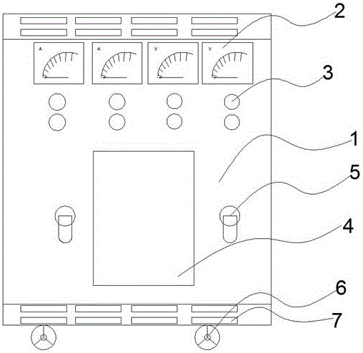 Novel low-voltage switch cabinet