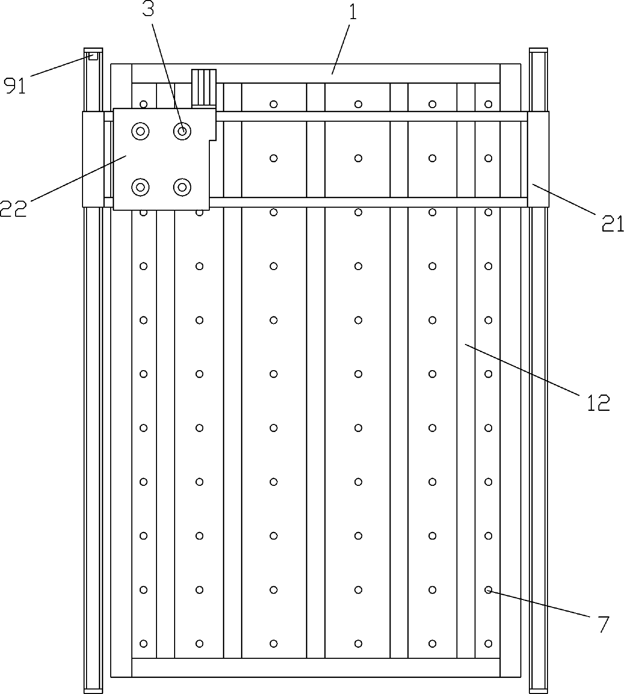 Biological organic fertilizer raw material fermentation and quality regulating apparatus