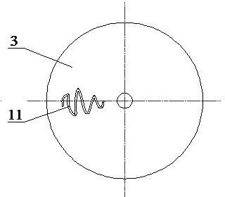 Additional air chamber of volume-variable air spring