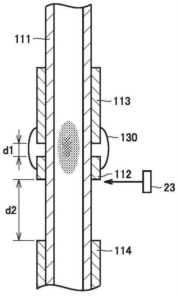 Discharge ionization detector and gas chromatograph analysis device