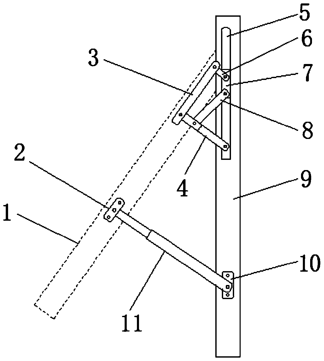 Novel upper suspension window air brace