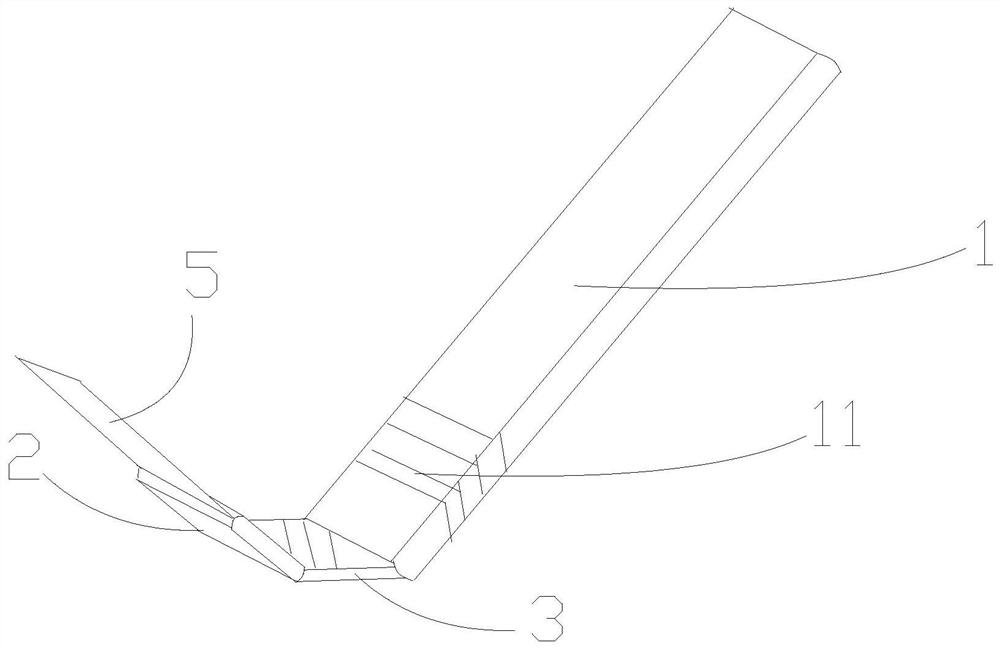 Bite-type oral periapical film projection positioning frame