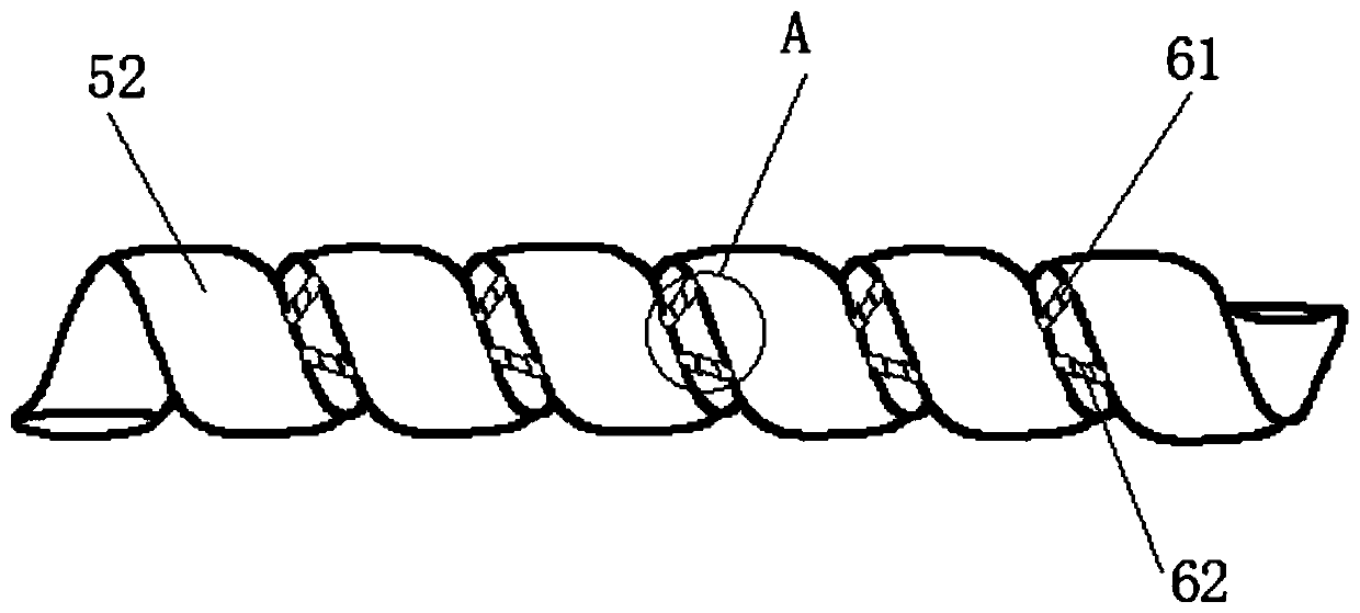 Anti-torsion high-pressure conveying pipeline applied to hydraulic systems