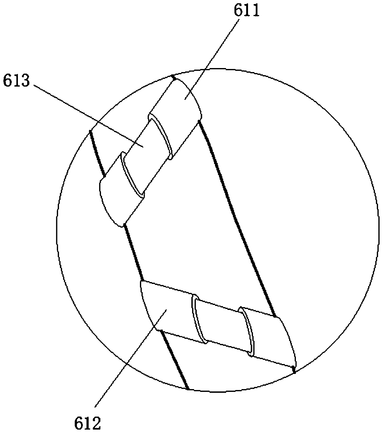 Anti-torsion high-pressure conveying pipeline applied to hydraulic systems