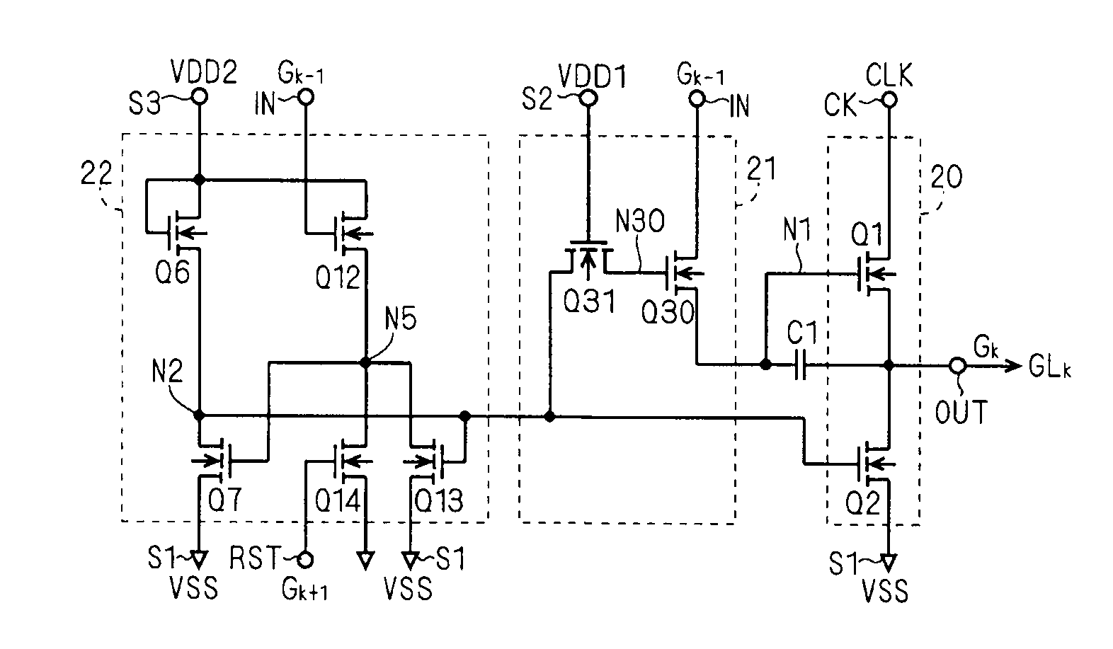 Shift register circuit