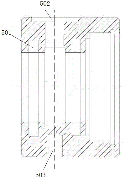 Inner-cooling component for machine tool accessory