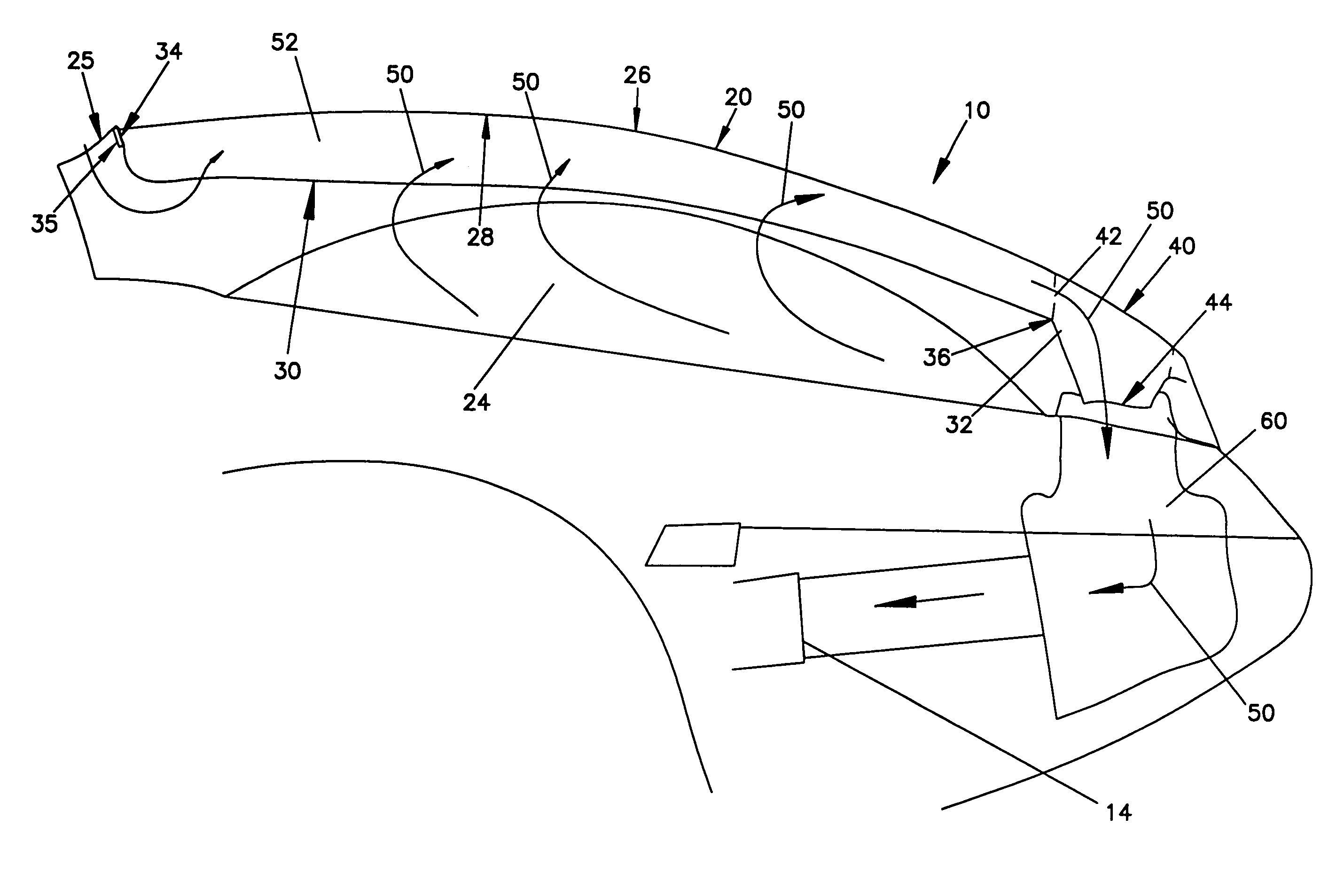 Air intake system for a vehicle