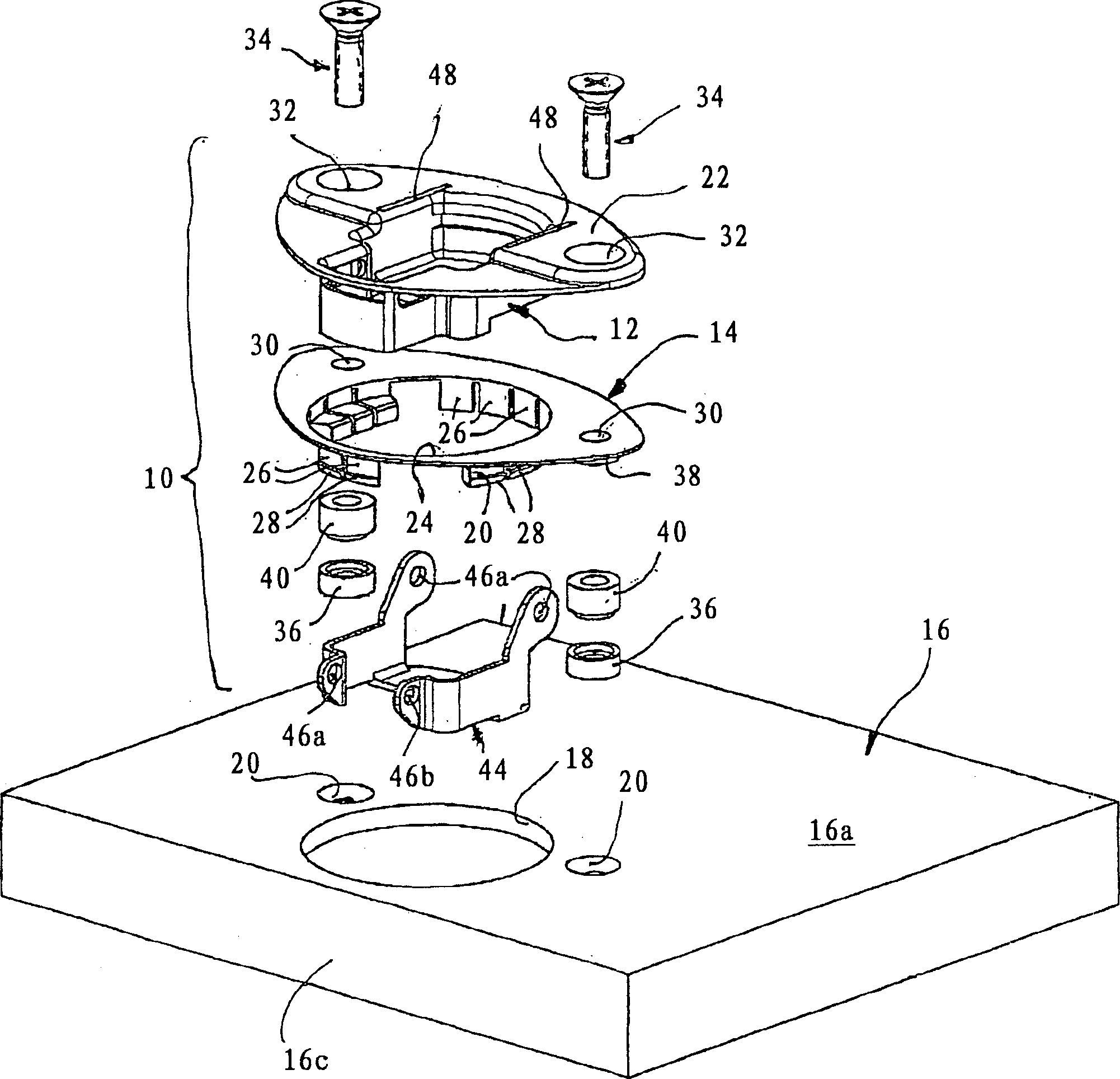 Hinge housing for a door leaf at least by areas made of a thin-walled metal or hollow metal profile