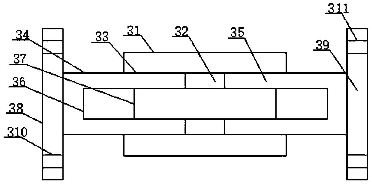 Diamond-shaped part rounding device