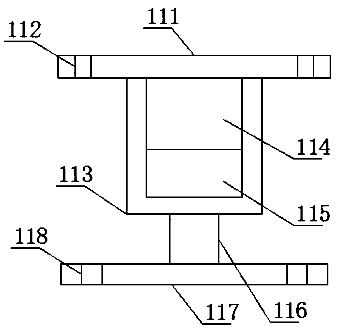 Diamond-shaped part rounding device