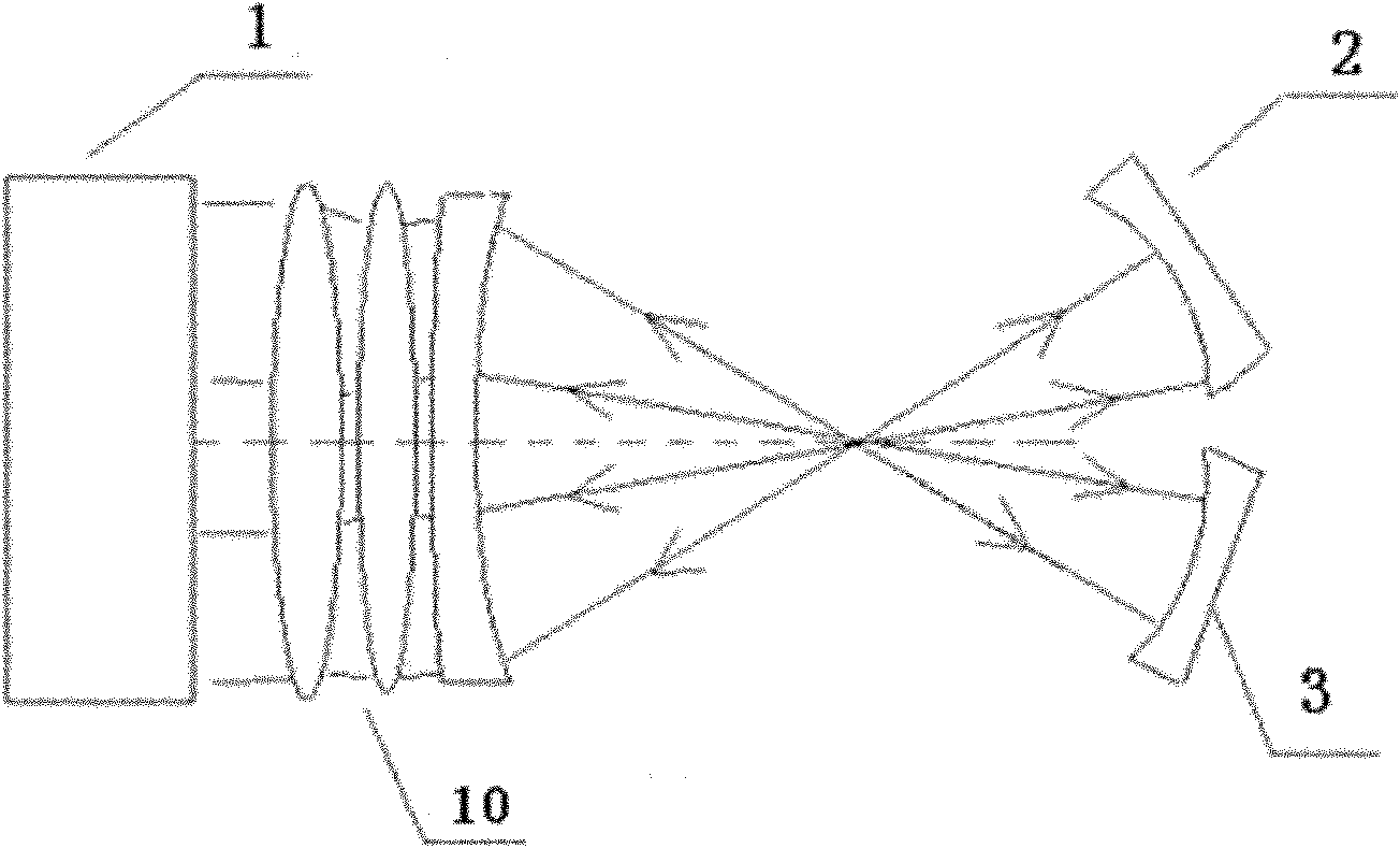 Method for assembling convex grating imaging spectrometer