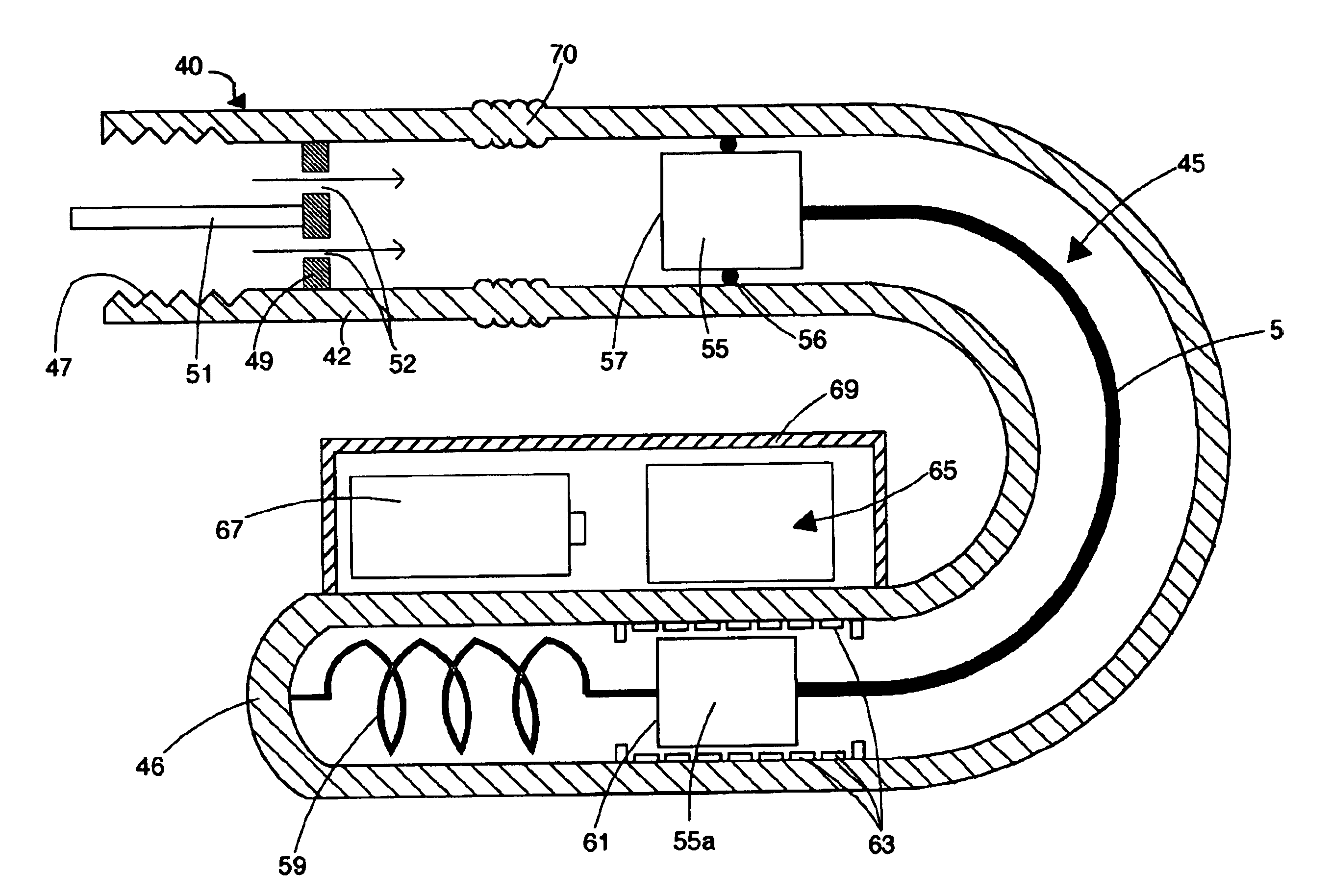 External mount differential tire pressure sensor system