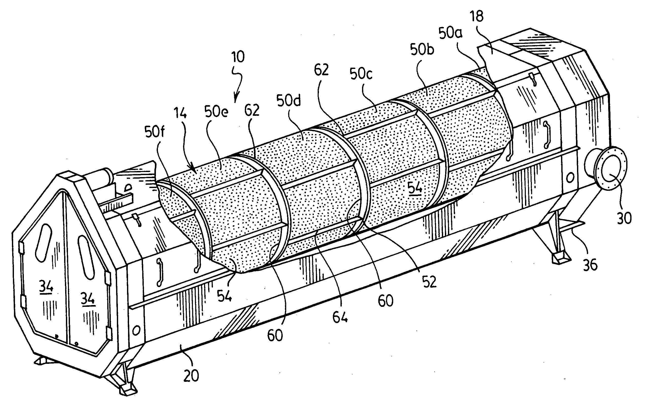 Method and apparatus for screening kaolin